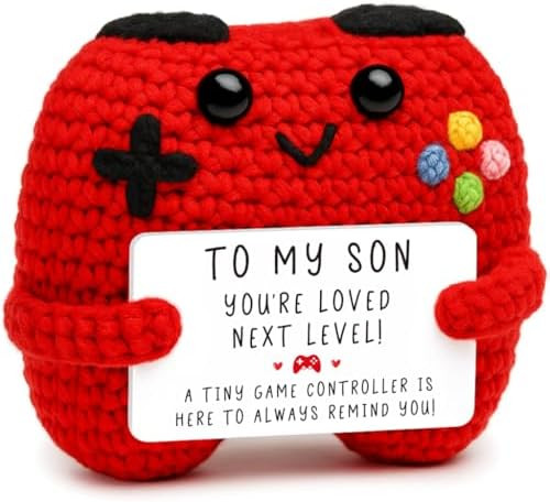 Crochet Game Controller Son Gifts from Mom Dad, Christmas Birthday Fathers Day Graduation Gifts f... | Amazon (US)