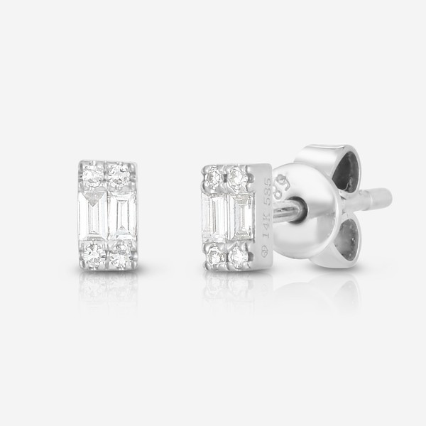 Mini Emerald Illusion Studs | Ring Concierge