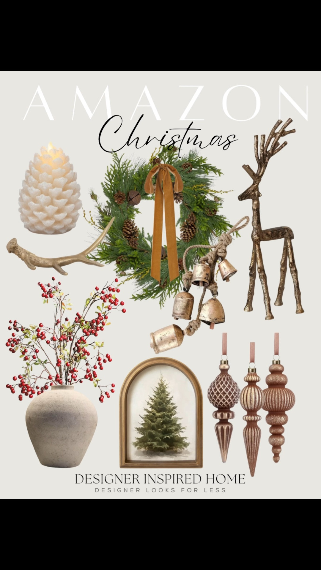 Amazon holiday home decor 

#LTKFindsUnder50 #LTKSeasonal #LTKHome