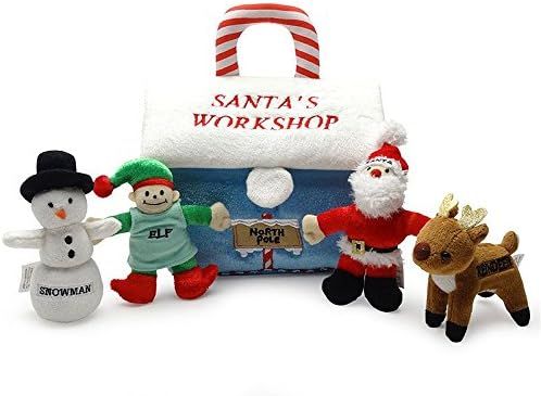 Amazon.com : Baby's My First Christmas Santa's Workshop Playset : Baby | Amazon (US)