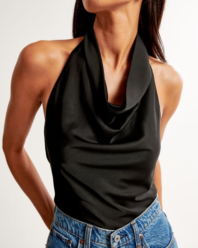 Bare Draped Cowl Top | Abercrombie & Fitch (US)