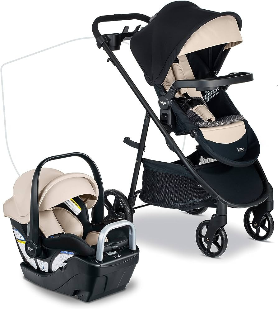 Britax Willow Brook S+ Baby Travel System, Infant Car Seat and Stroller Combo with Alpine Base, C... | Amazon (US)