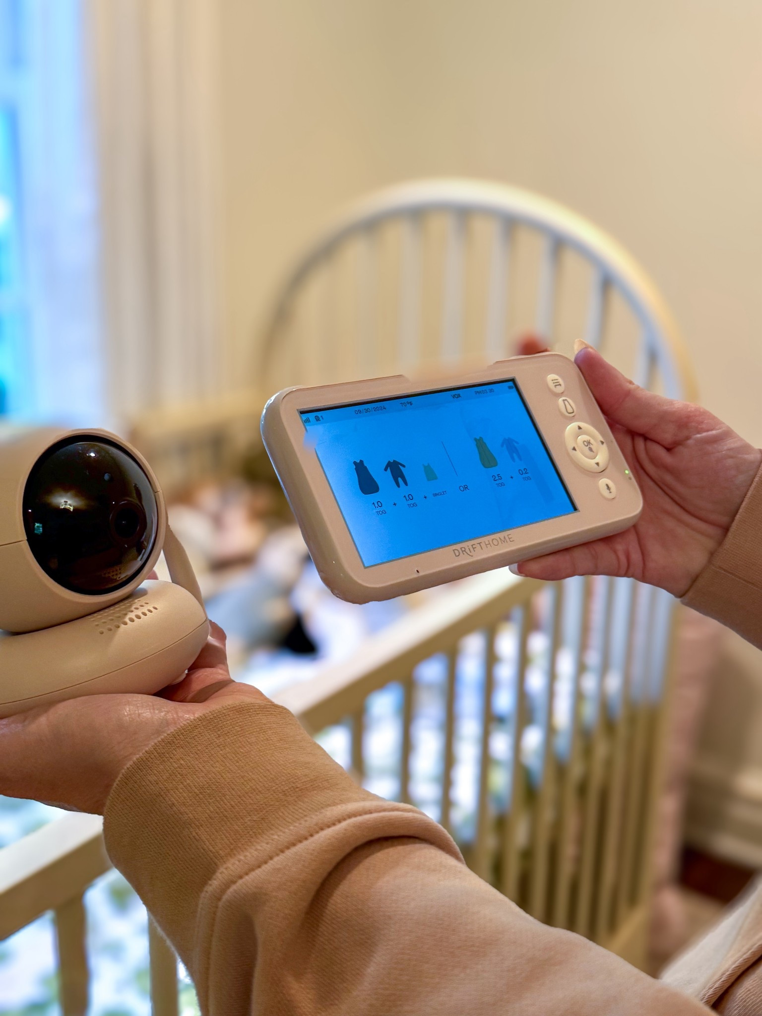  I am so thankful to have found this #Drifthome monitor from @ergopouch_usa for baby Kelley! It’s wifi-free so it’s safe and secure and gives meall the data I need without any extra tech (or extra alerts that keep you up all night!) The built-in smart TOG dressing guide makes getting them ready for bed so easy, too. #ad
#readtheroom

#LTKBaby #LTKKids #LTKBump