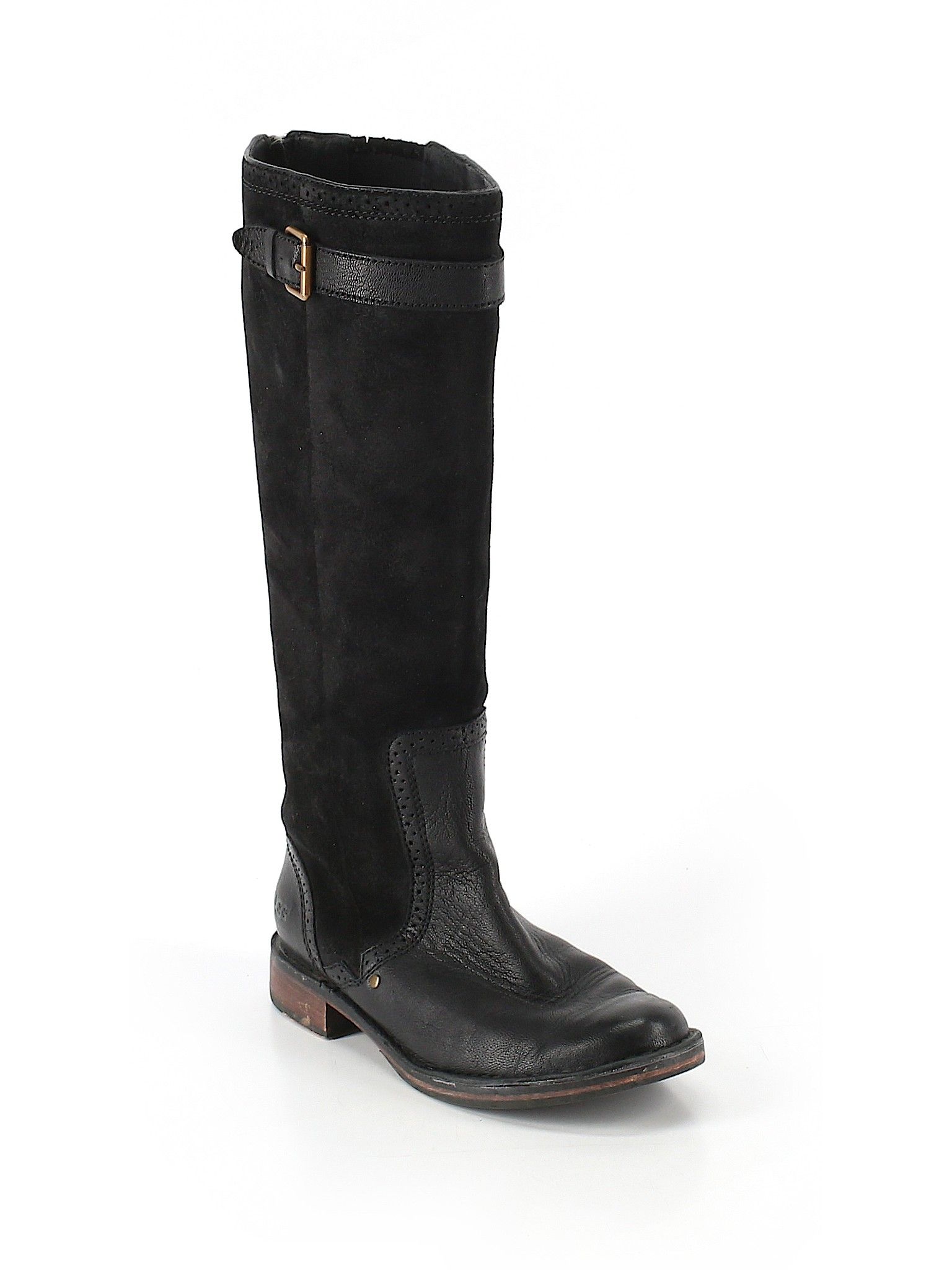 Ugg Australia Boots Size 7: Black Women's Clothing - 43587500 | thredUP