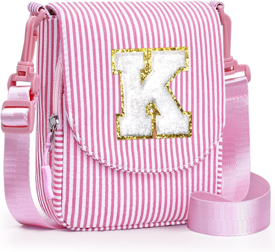 YOOLIFE Easter Gifts for Kids - Initial Crossbody Bag for Teen Girls Kids, Small Cute Purse for T... | Amazon (US)