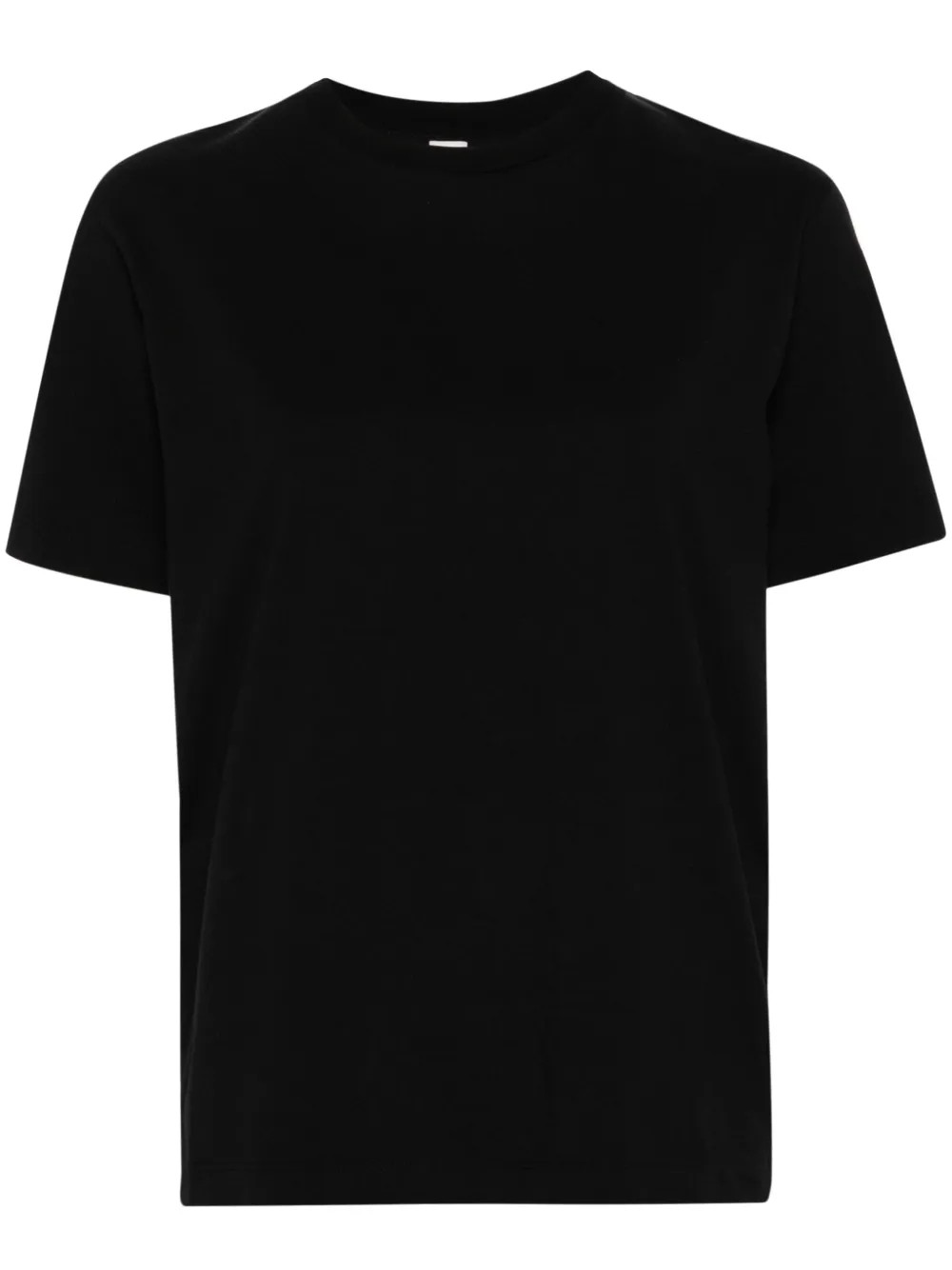 TOTEME Camiseta Con Cuello Redondo | Negro | FARFETCH ES | Farfetch Global