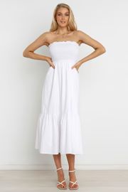Richmond Dress - White | Petal & Pup (AU)