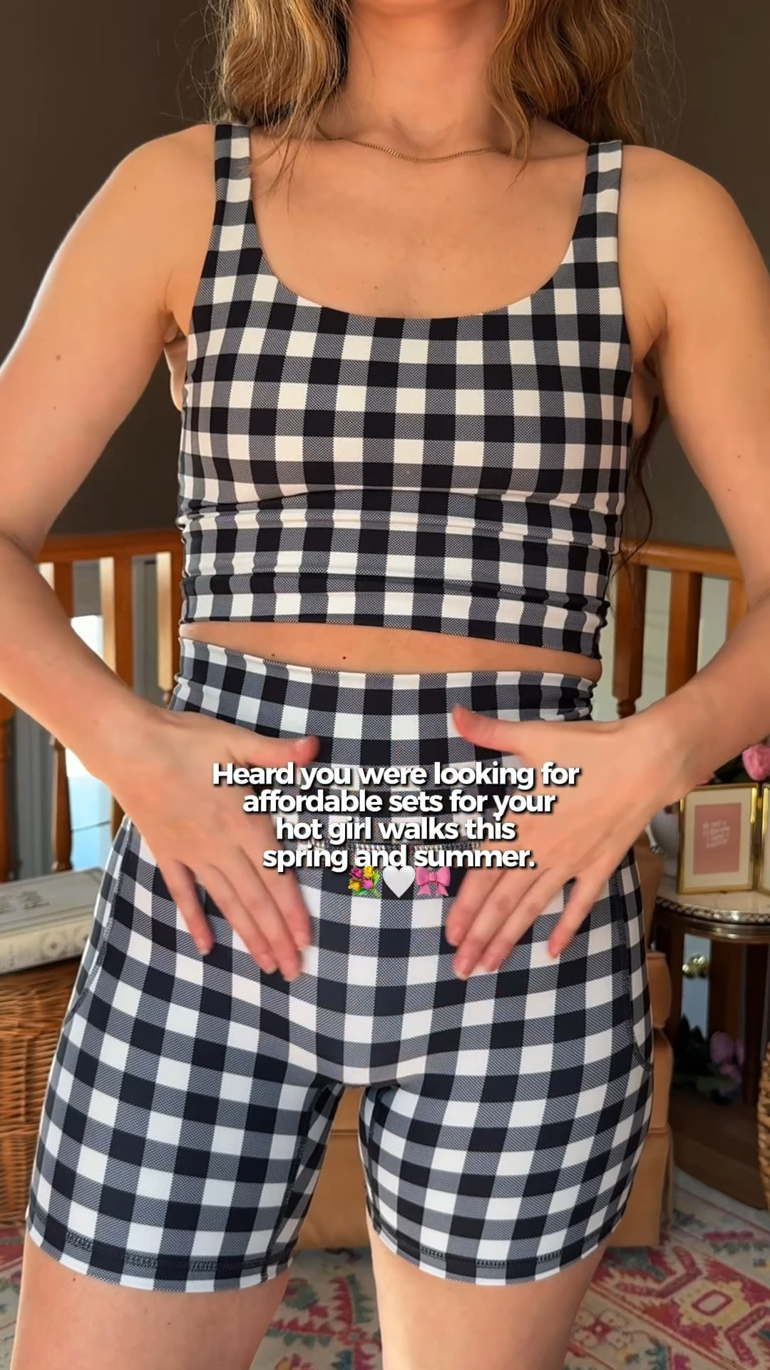 Obsessed with gingham for spring and these sets!! 💐🎀🤍

#LTKsummer #LTKcanada #LTKsale