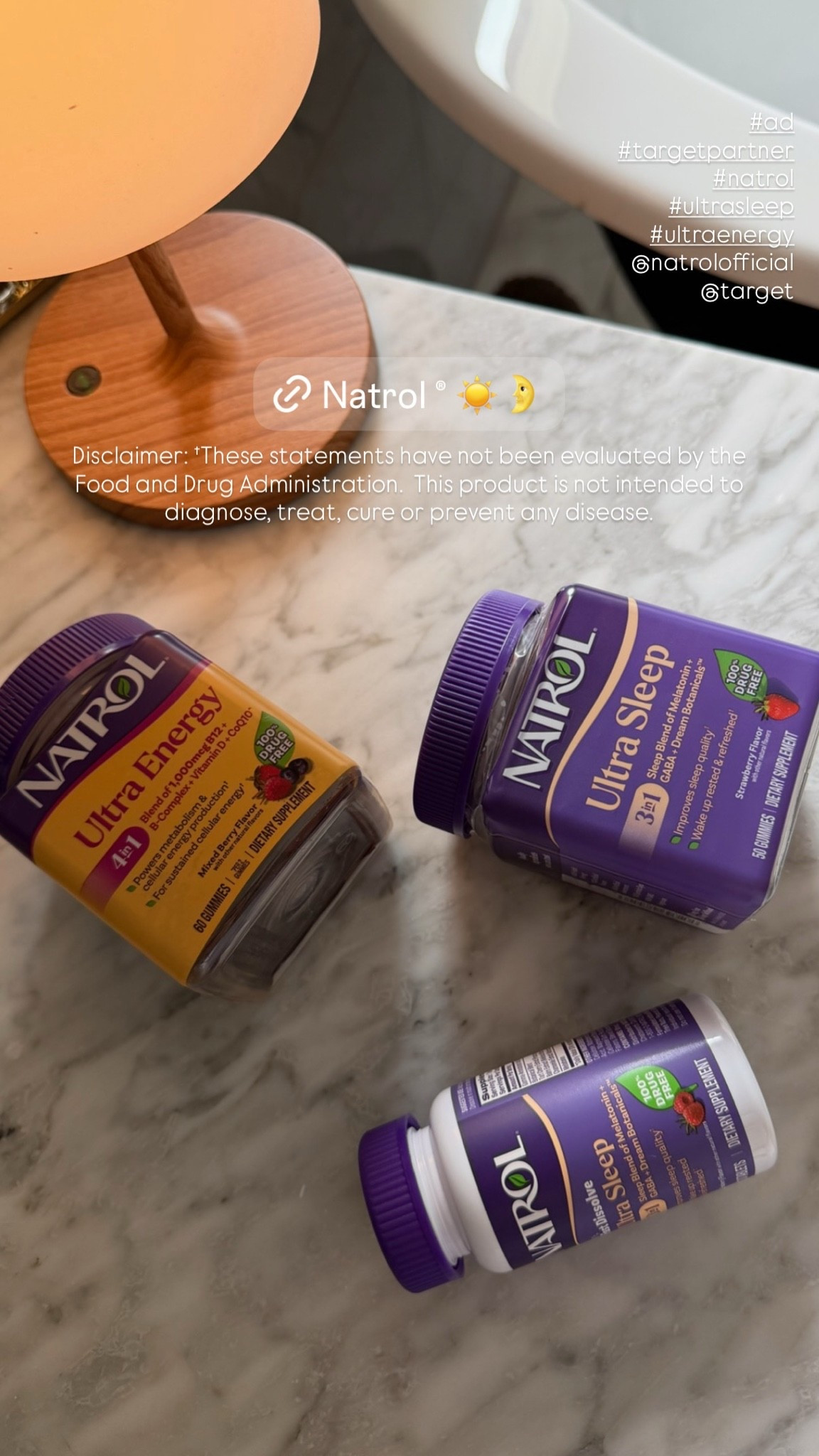 #ad Since partnering with @Natrolofficial and @target, I’ve been more intentional about supporting my overall wellness during the day and my sleep at night 🤍

I love that both Natrol® Ultra Energy and Ultra Sleep are so easy to grab at Target in-store or online!

#TargetPartner #Natrol #UltraSleep #UltraEnergy @Shop.LTK #liketkit

Disclaimer: †These statements have not been evaluated by the Food and Drug Administration.  This product is not intended to diagnose, treat, cure or prevent any disease.

#LTKdayinmylife #LTKmomlife #LTKgrwm