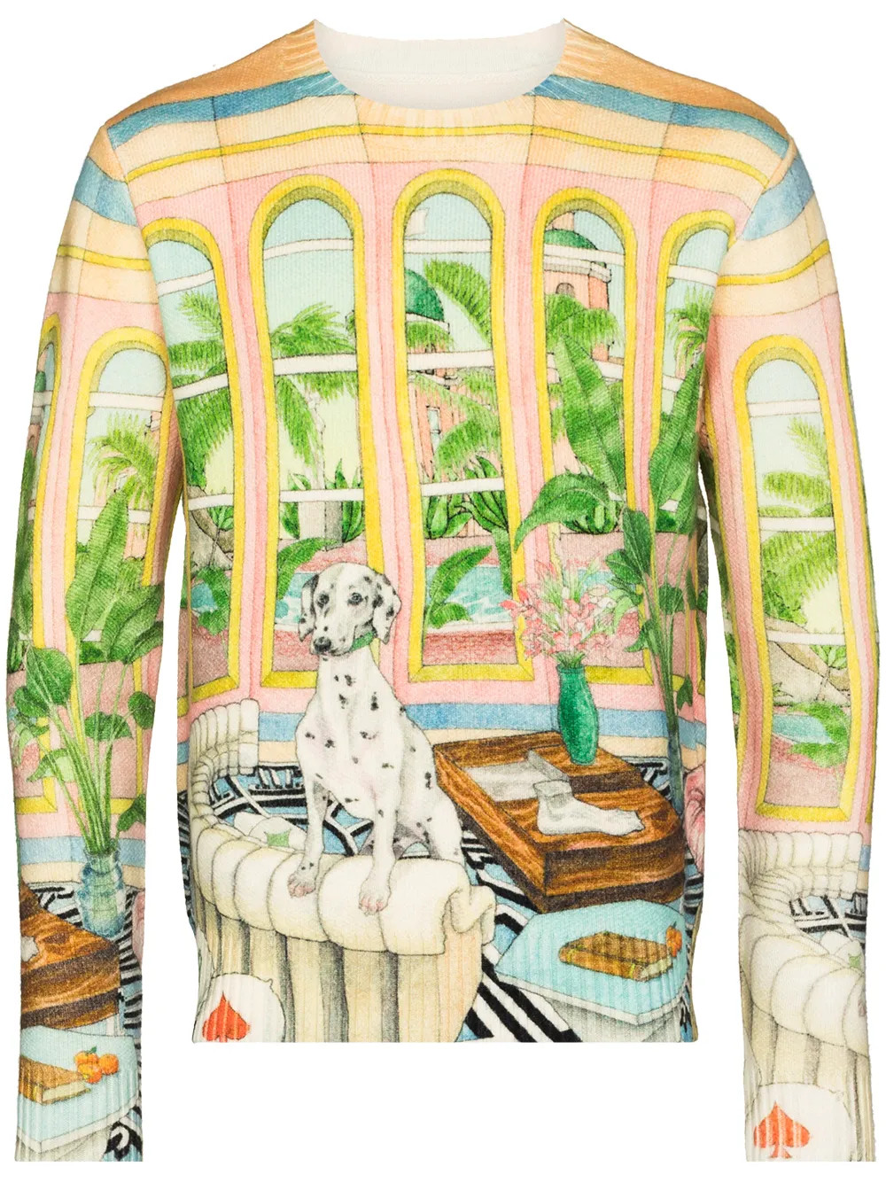 Casablanca Dream House Jumper - Farfetch | Farfetch Global