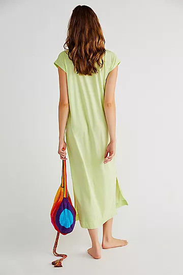 All Day Long Midi T-Shirt Dress | Free People (Global - UK&FR Excluded)
