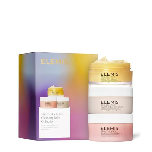 ELEMIS Pro-Collagen Cleansing Balm Collection, Holiday Skincare Gift Set for Women | Amazon (US)