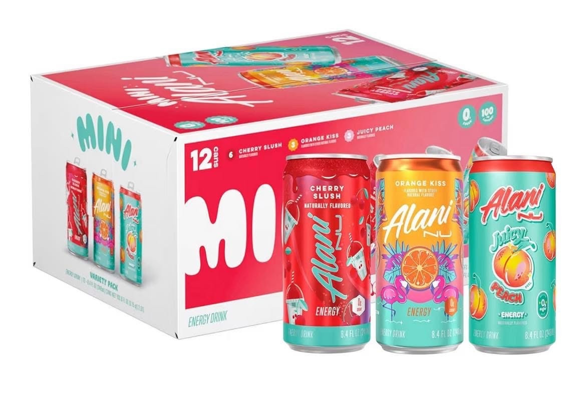 Super rare drop on the Alani Nu Mini Variety Pack that has Cherry Slush, Juicy Peach & Orange Kiss! Down to only $15.98 today on Amazon - and I actually prefer this size can since it’s just the perfect amount to take on the go! The sale quantity will definitely go fast on this, so don’t wait if you’re eyeing this rare Alani sale! 

#LTKKids #LTKSaleAlert #LTKHome