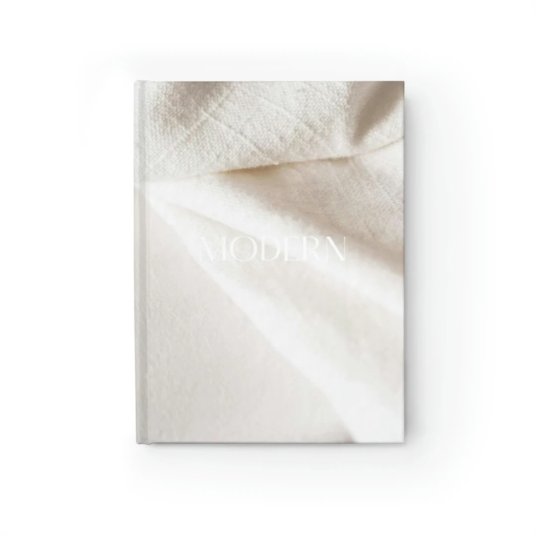 Hardcover Coffee Table Book for Decorative Display in Neutral Modern Minimal Home Decor, Book End... | Etsy (US)