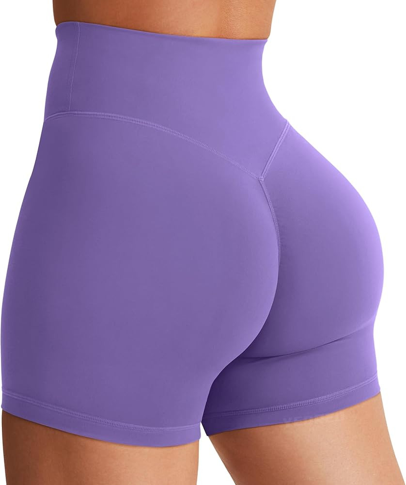 YEOREO SoftHue Women's Biker Shorts 3.6" /4.5" / 6" Workout Gym Shorts High Waist Tummy Control H... | Amazon (US)
