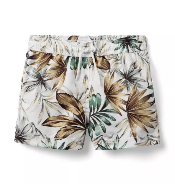 Recycled Leaf Swim Trunk | Janie and Jack