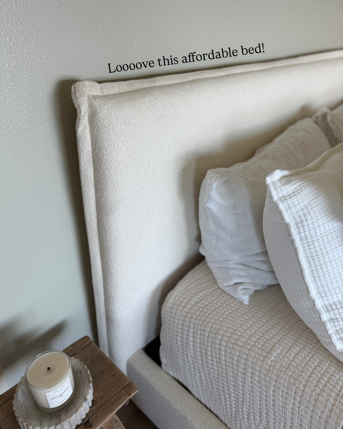 We love this affordable bed frame! The style and wood legs on it are 👌

#LTKHome #LTKSaleAlert