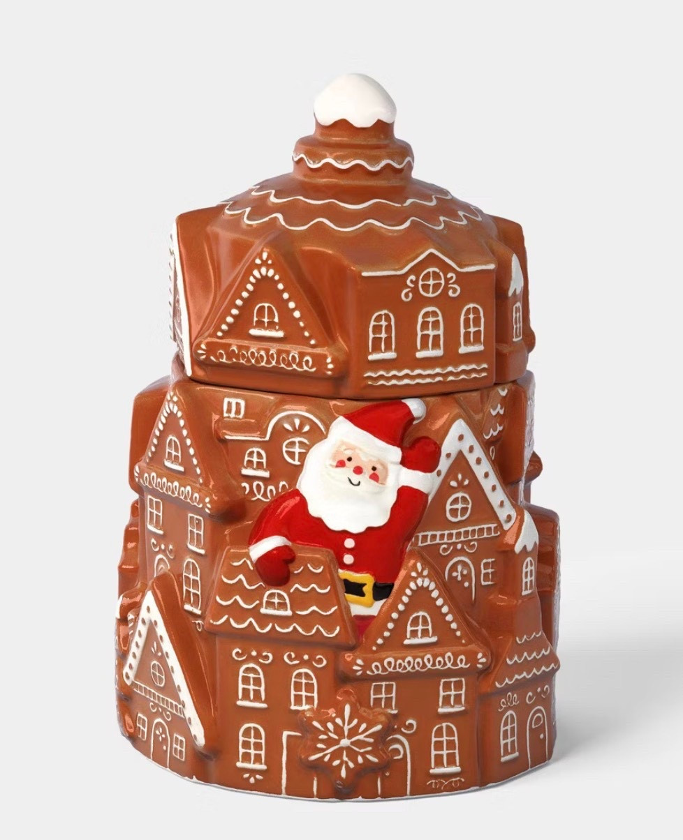 Christmas Stoneware Gingerbread Cookie Jar - Wondershop™ 

#LTKHome #LTKHoliday #LTKFindsUnder50