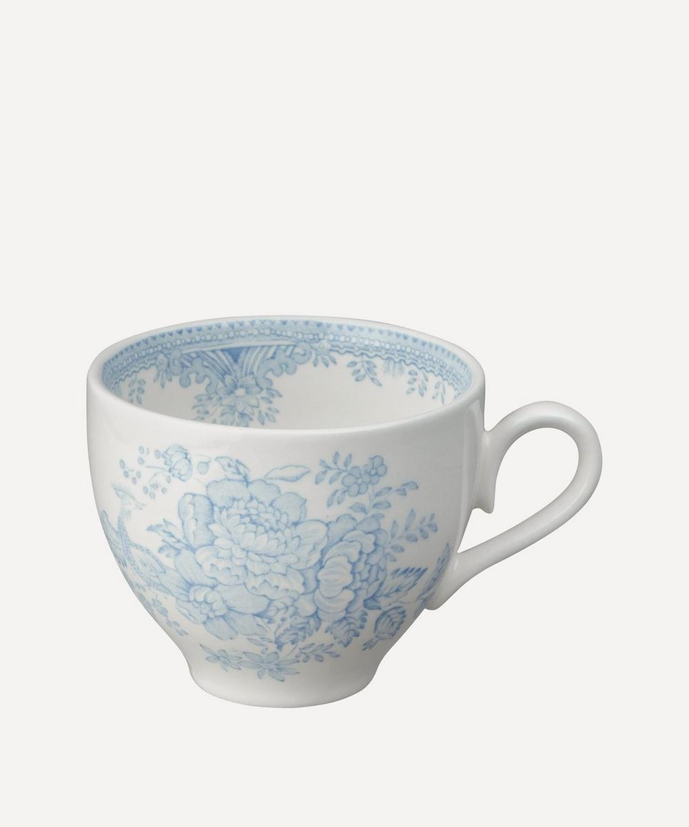Burleigh Blue Asiatic Pheasants Teacup and Saucer | Liberty London (UK)