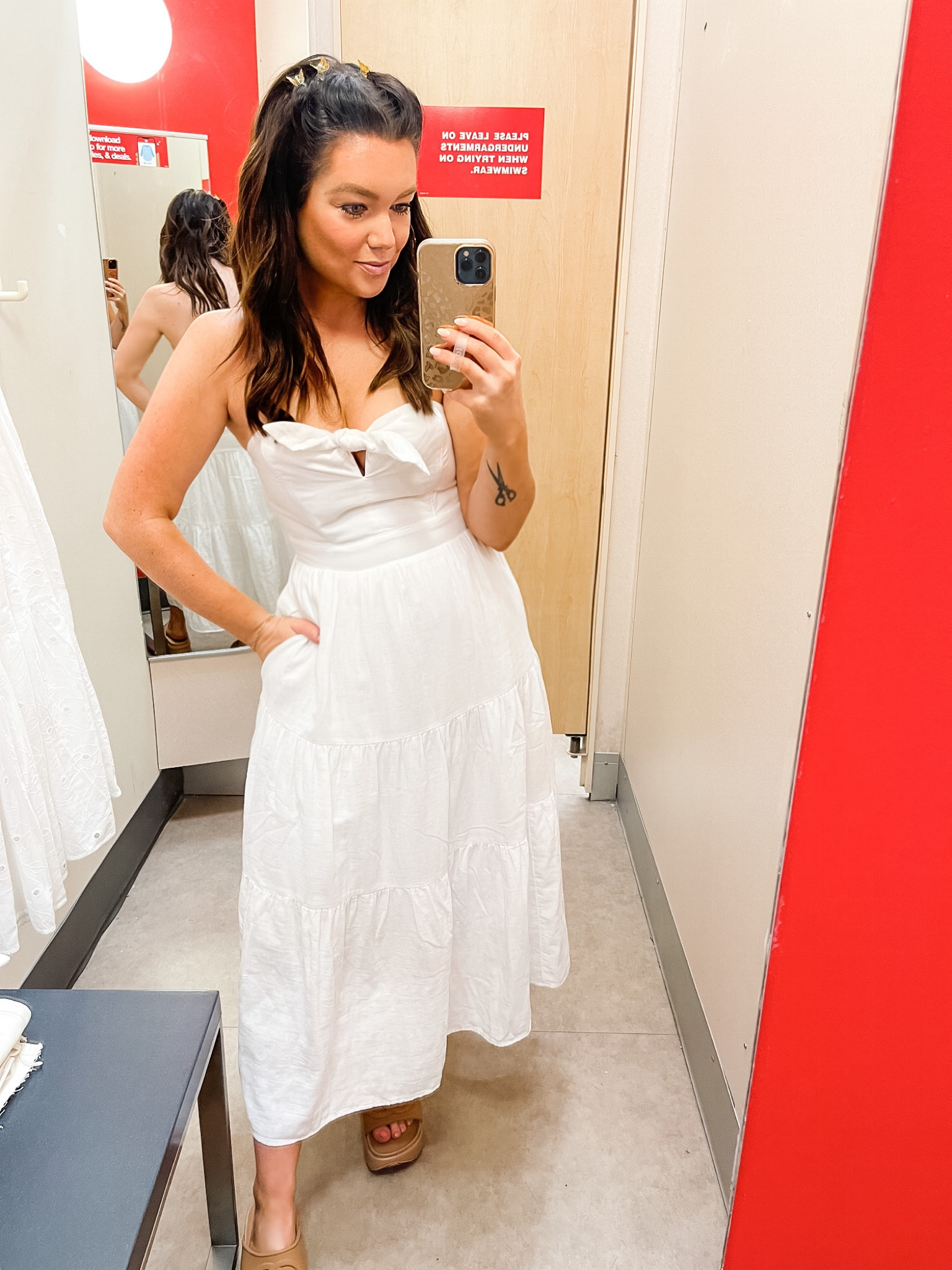 white strapless midi dress from Target


#LTKSeasonal #LTKunder50 #LTKwedding