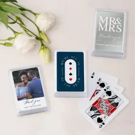 Deck of Playing Cards - We’re All In | The Knot 