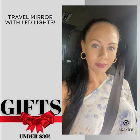Gift guide for her! This travel mirror with LED lights has been one of my favorite gifts I have ever received and I use it all the time! 🤩✨

#LTKsalealert #LTKHoliday #LTKGiftGuide