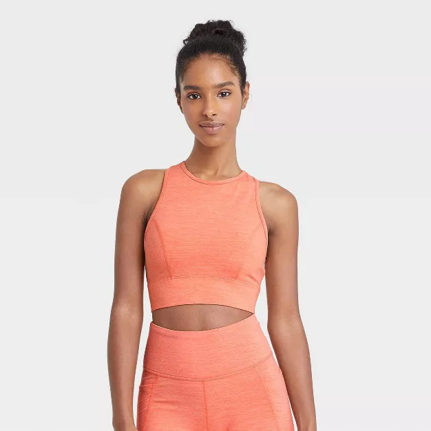 Women's Cozy Spacedye Longline Bra - JoyLab™ | Target
