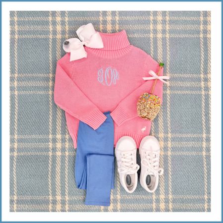 My favorite sweater to monogram for girls. It comes in cream too now! 

#LTKkids #LTKBacktoSchool #LTKfamily