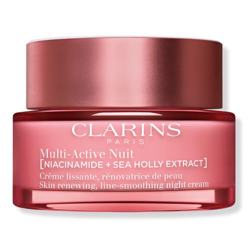ClarinsMulti-Active Night Moisturizer for Lines, Pores, Glow with Niacinamide | Ulta