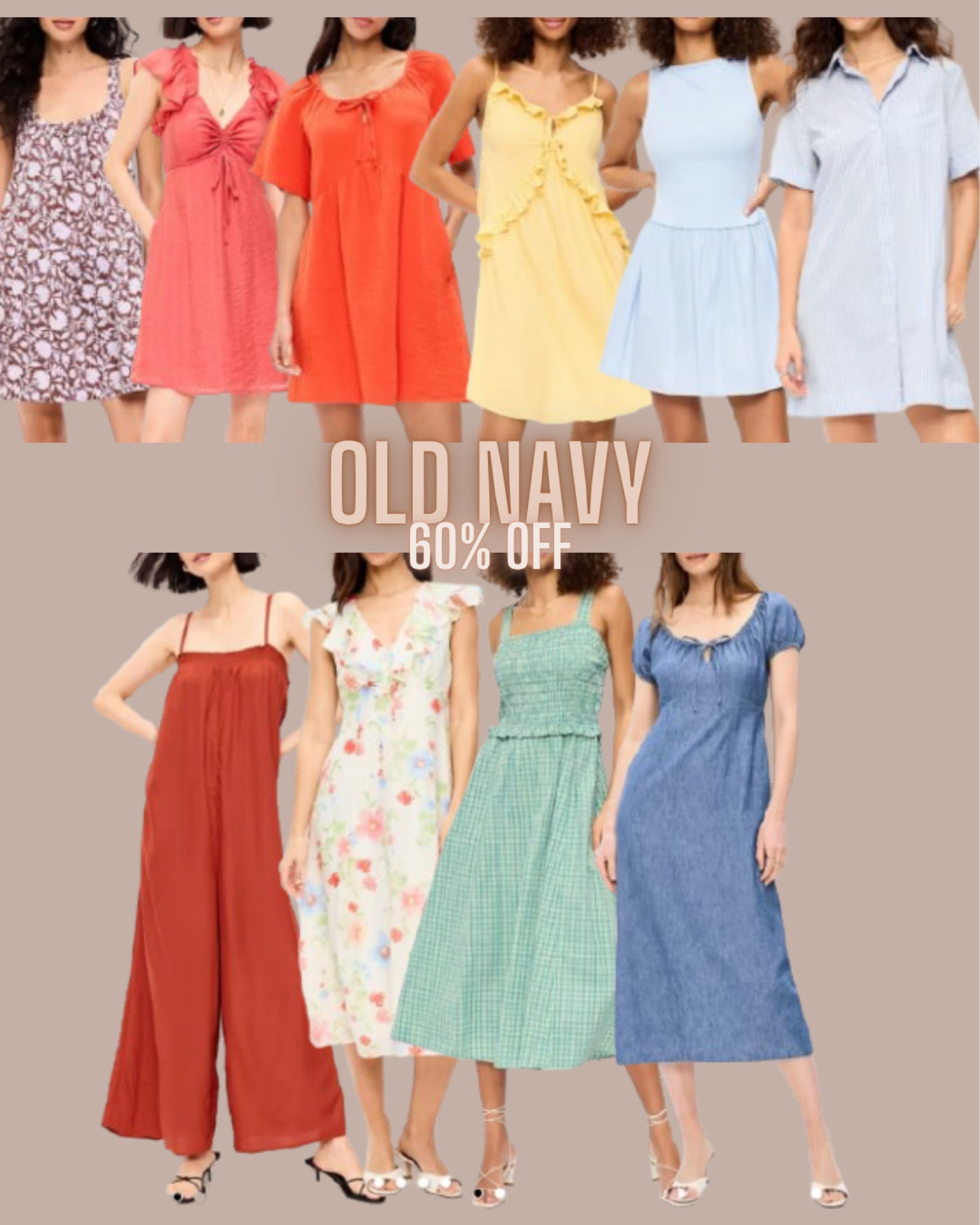 Sale ends tomorrow! 

Old navy
Midi dress
Jumpsuit
Mini dress
Summer dress
Casual dress


#LTKSaleAlert