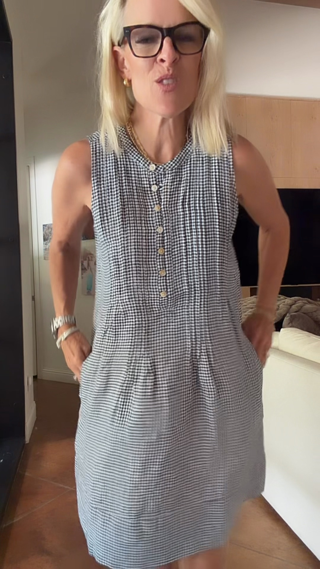 Linen Dre’s.  Keep you cool! 
Comes in several colors. This gingham is so cute! 
TTS

@Quince  #quincepartner

#LTKOver40 #LTKTravel #LTKgrwm