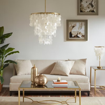 Layered Capiz Chandelier | Target