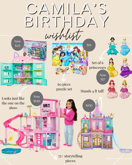 Camila’s wishlist for her 5th birthday!! Snagging some of these while they are on sale! 

#LTKCyberWeek #LTKsalealert #LTKkids