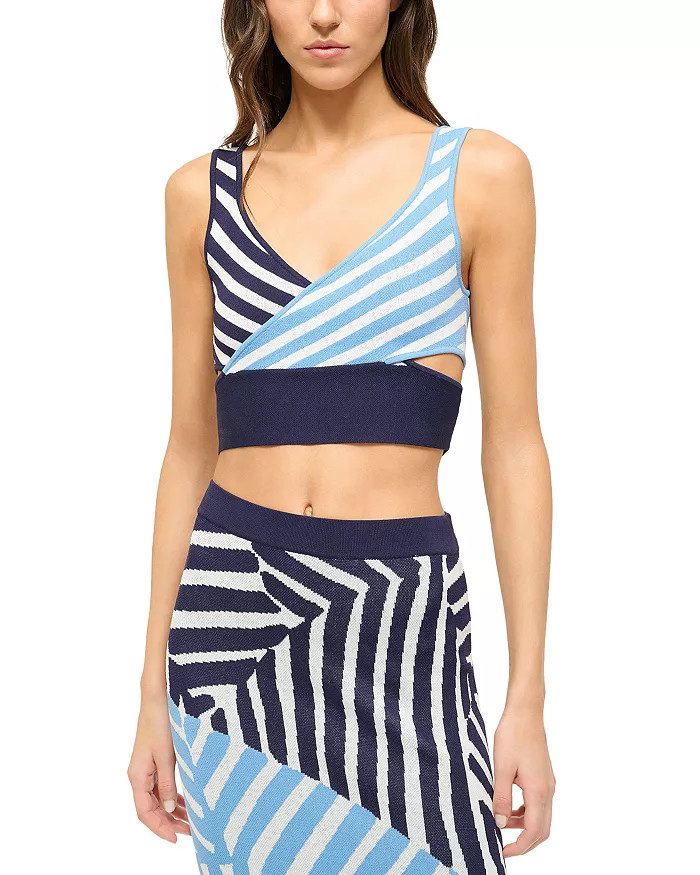 Trenton Striped Crop Top | Bloomingdale's (US)