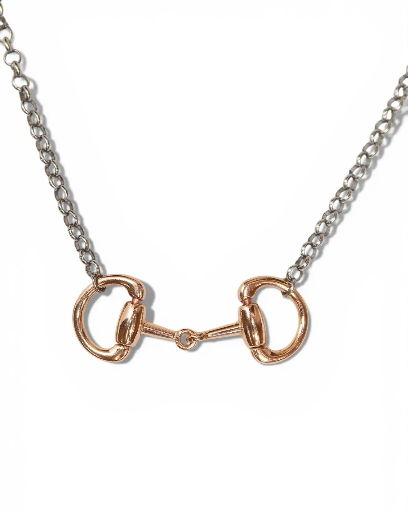 Destined Horse Bit 316L Stainless Steel Necklace | KC Chic Designs
