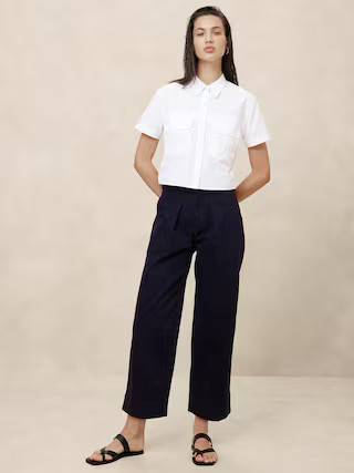 Authentic Chino Barrel Pant | Banana Republic Factory