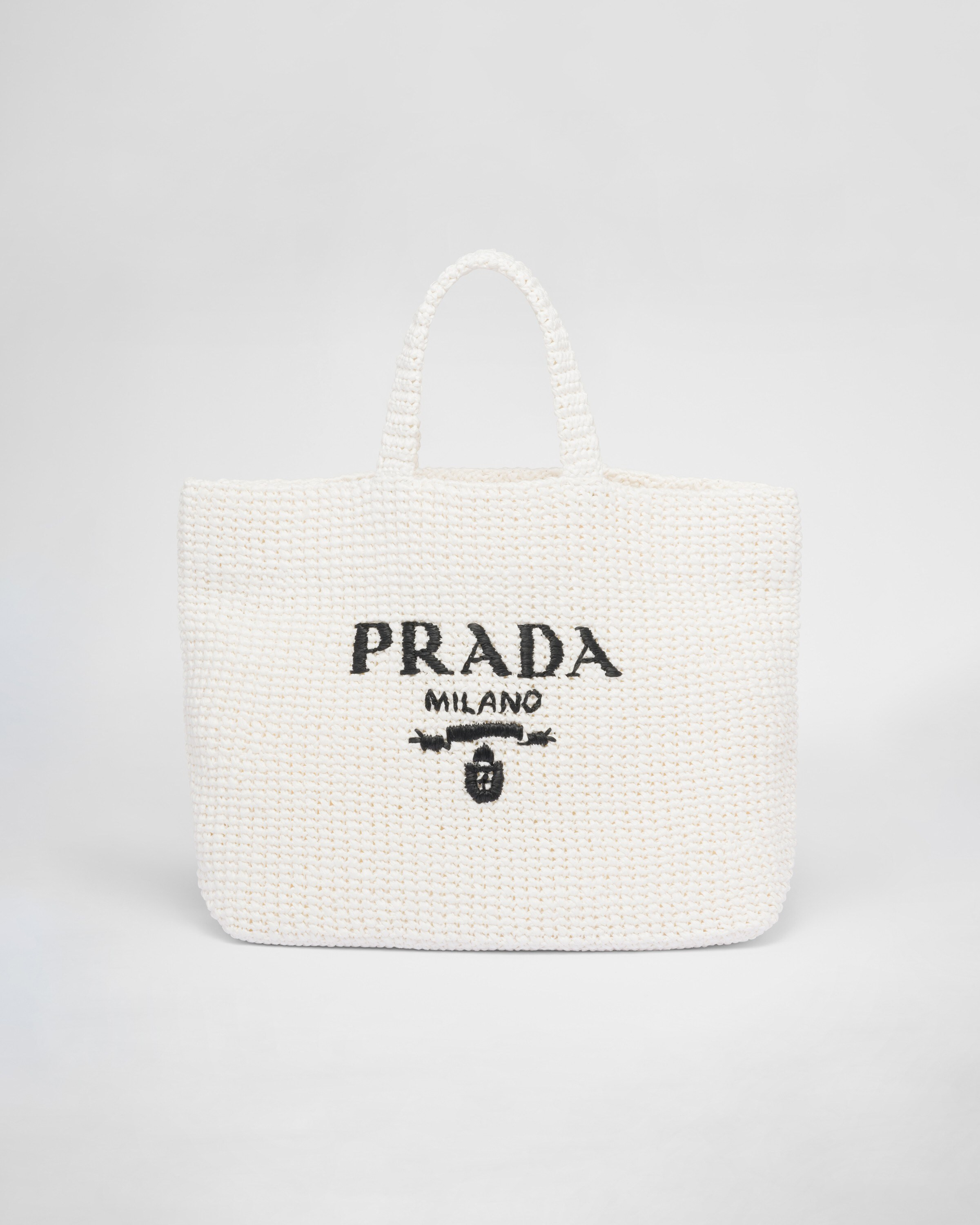 Crochet tote bag | Prada Spa (EU + UK)