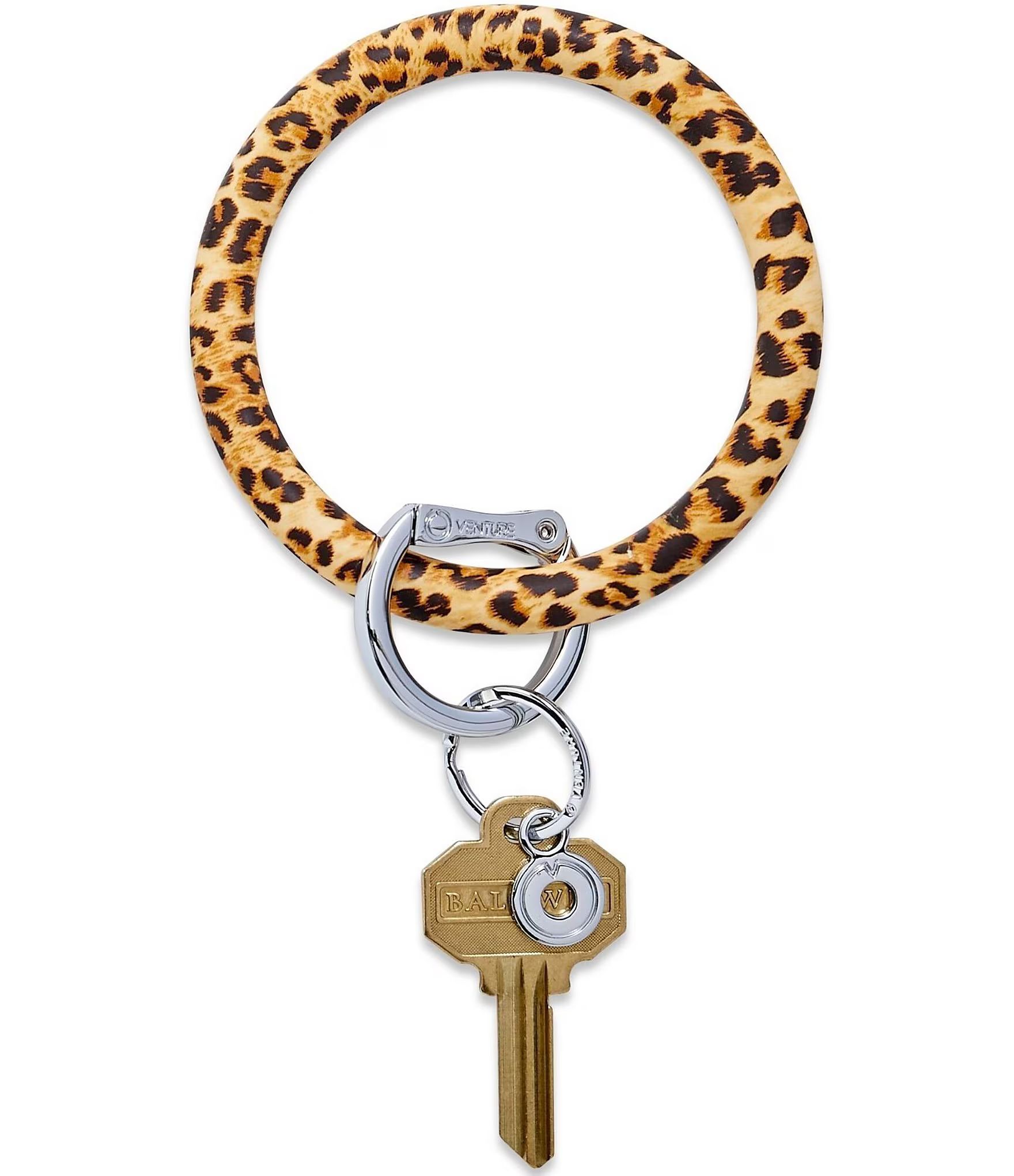 Cheetah Silicone Big O® Key Ring | Dillard's