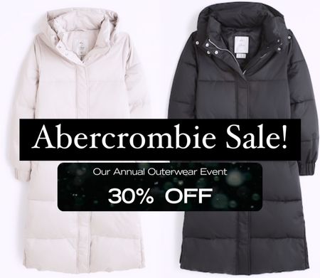 It’s the most wonderful time of the year!!  Take 30% off all outerwear right now at Abercrombie!!

I’ve had my eye on this cream puffer and just snagged it for 30% off!!  Also comes in black and brown!

#Puffer #WarmJacket #Abercrombie #AbercrombieSale #Outerwear #Parka #AF 

#LTKstyletip #LTKSeasonal #LTKsalealert