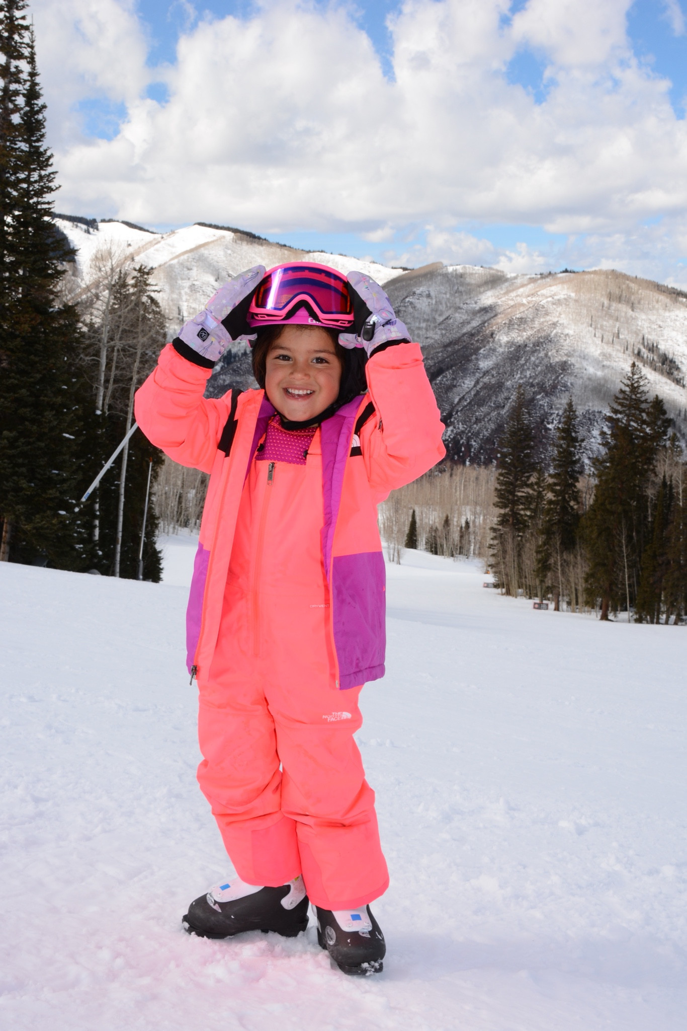 Great ski fit for kids! Runs true to size, comfy & easy to spot on the mountain. 

#LTKKids #LTKActive