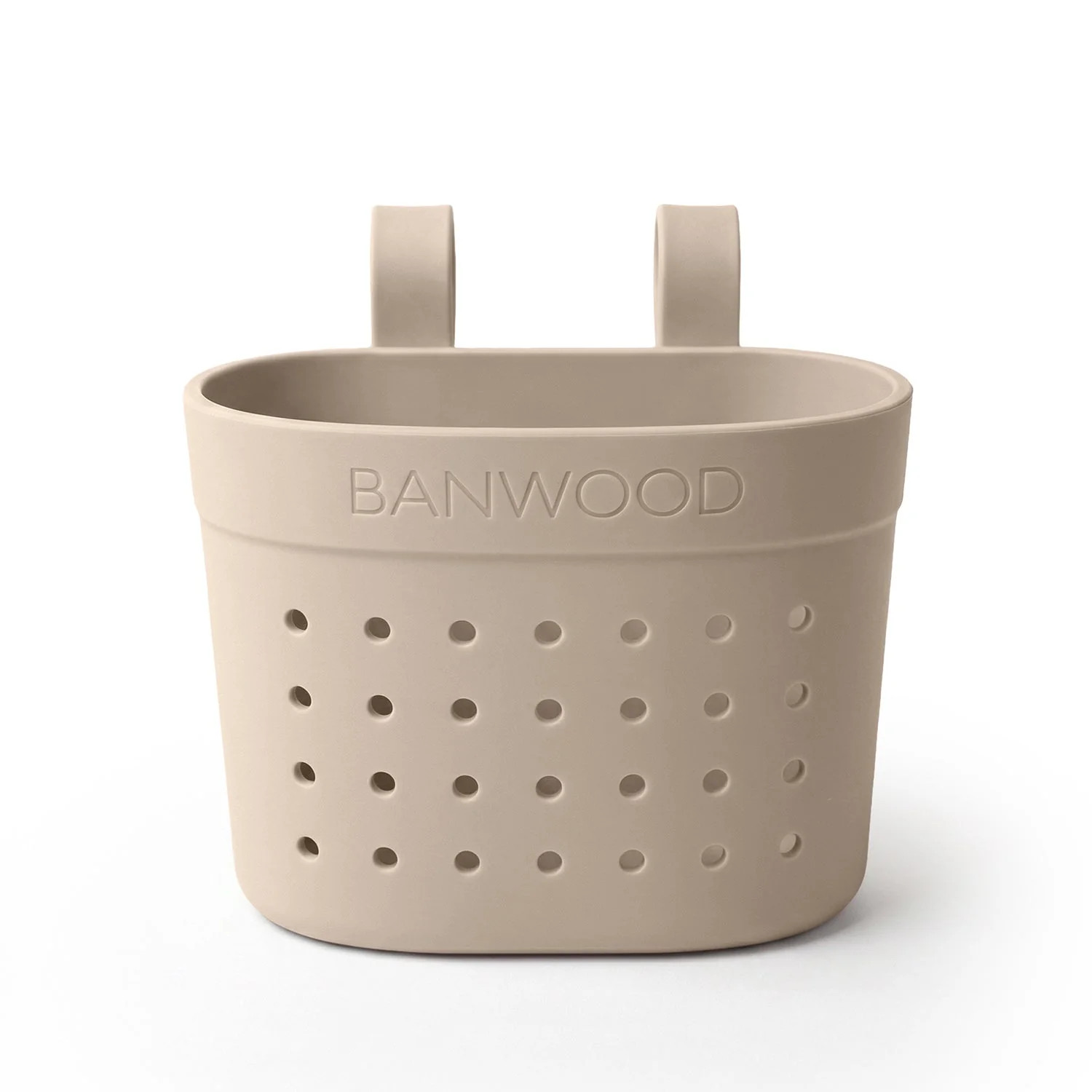 Banwood Pin & Ride Kids Bike Basket Sand - Eco-Friendly Bicycle Accessory for Balance Bikes | Banwood