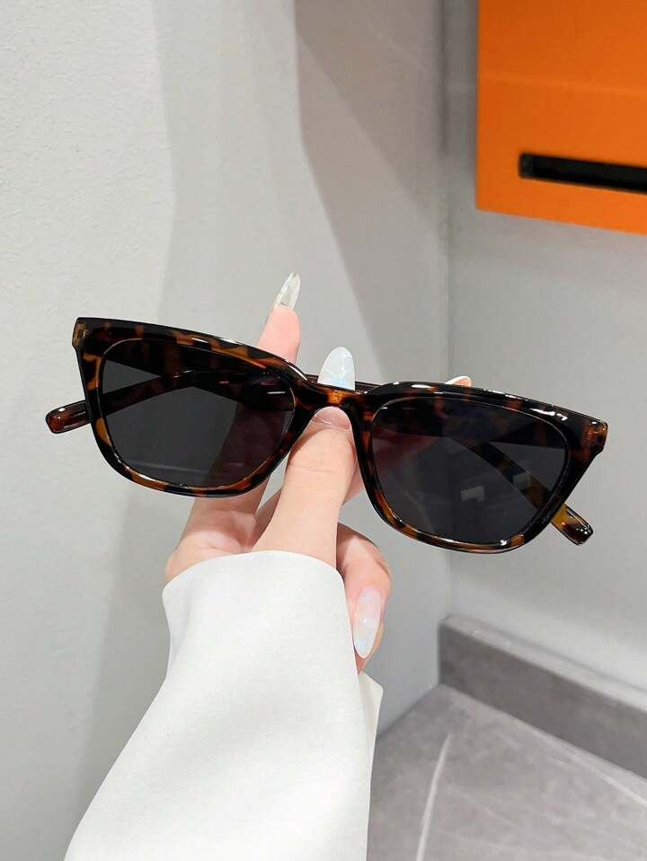 1 Pair Unisex Cat Eye Shaped Sunglasses, Suitable For Fishing, Sports, Vacation, Travel, Driving, Street, Beach, UV Protection, Outdoor Activities, Golf, Festivals, Climbing, Parties, Sun Protection Fashionable Shade Elegant Outfit Family Outings Travel Vacation Holiday | SHEIN