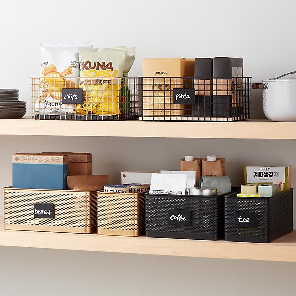 Maddox Wire Grid Bins | The Container Store