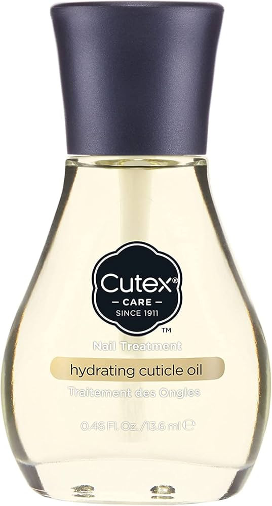 Cutex Hydrating Cuticle Oil, Formulated with Vitamin E & Sweet Almond Oil, (13.6ml) for Dry, Brit... | Amazon (UK)