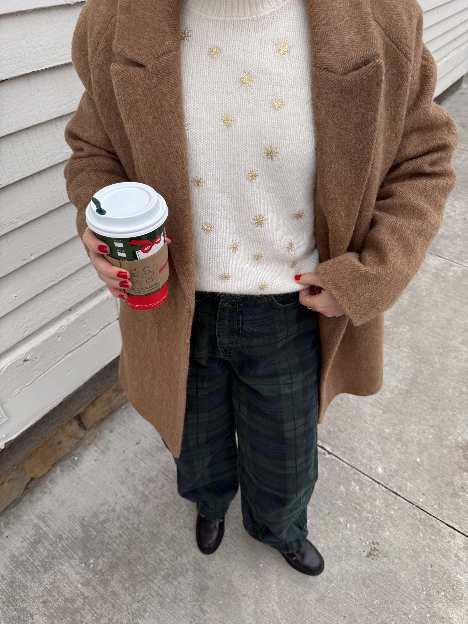  Christmas shopping ✨ fell in love with the holiday details of this sweater 

#LTKootd