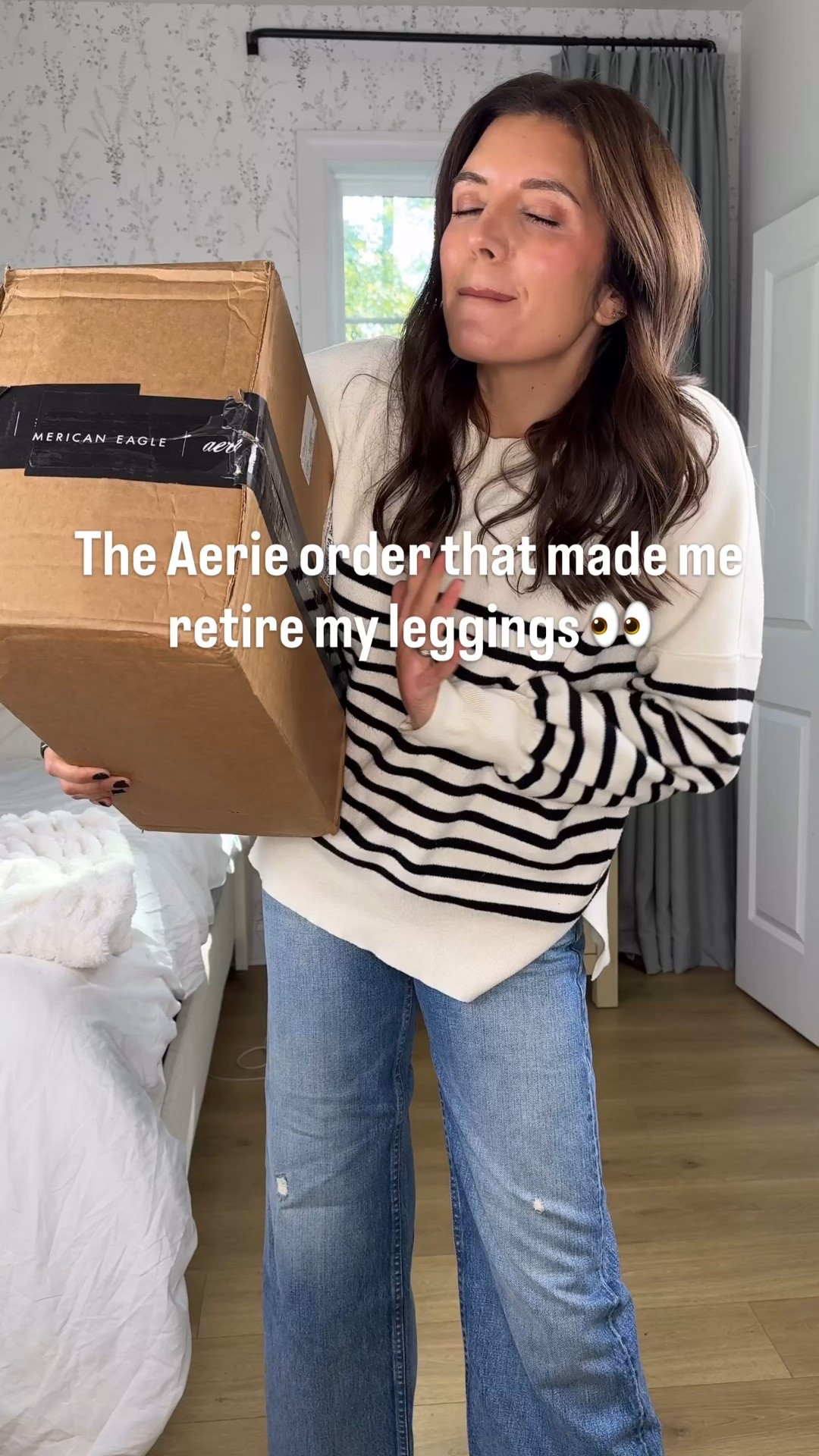 Aerie try on haul from a 40 year old mom of 2! Aerie new arrivals all on sale! I’m 5’7” wearing a size XS. 

#LTKSaleAlert #LTKOver40 #LTKTall