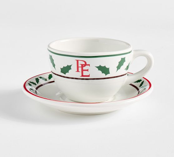 The Polar Express™ Stoneware Teacup & Saucer | Pottery Barn (US)