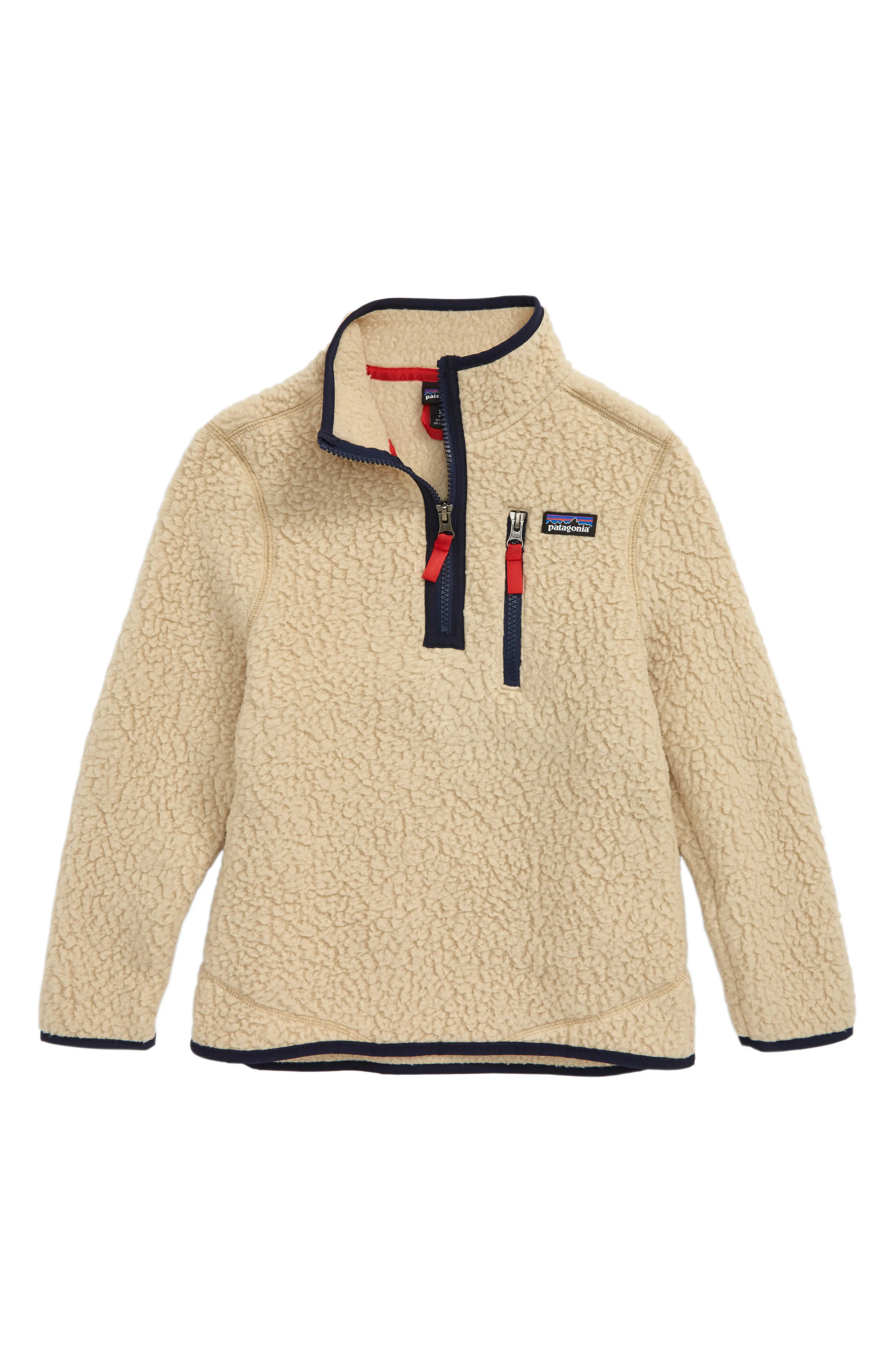 Retro Pile Recycled Fleece Quarter Zip Pullover | Nordstrom