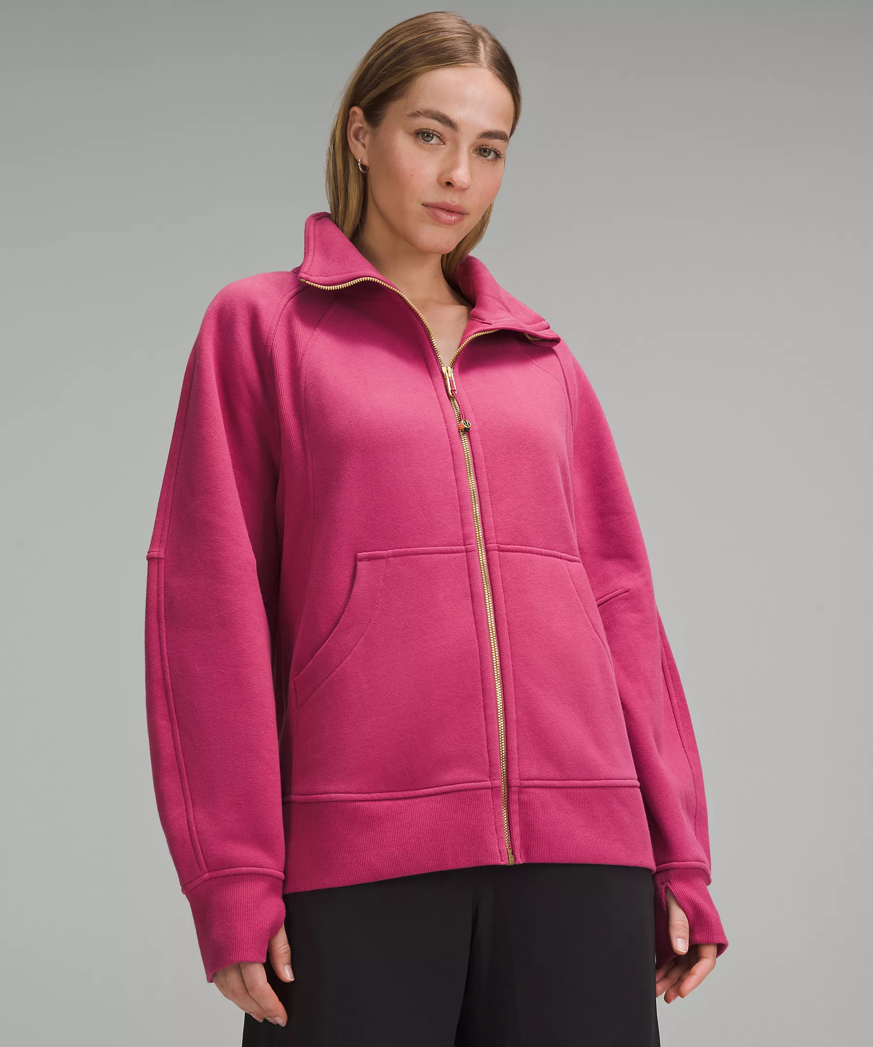 Scuba Oversized Funnel-Neck Full Zip | Women's Hoodies & Sweatshirts | lululemon | Lululemon (US)