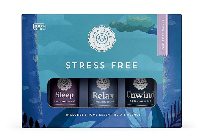 Amazon.com: Stress-Free Essential Oil Blend Set | Therapeutic Grade Aromatherapy | Incl. Sleep, R... | Amazon (US)